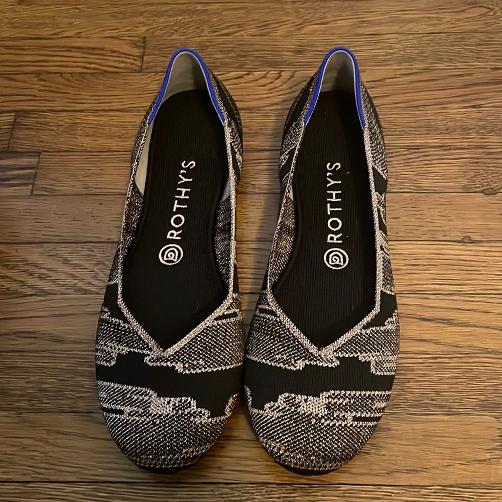 Rothy’s Metallic Flat